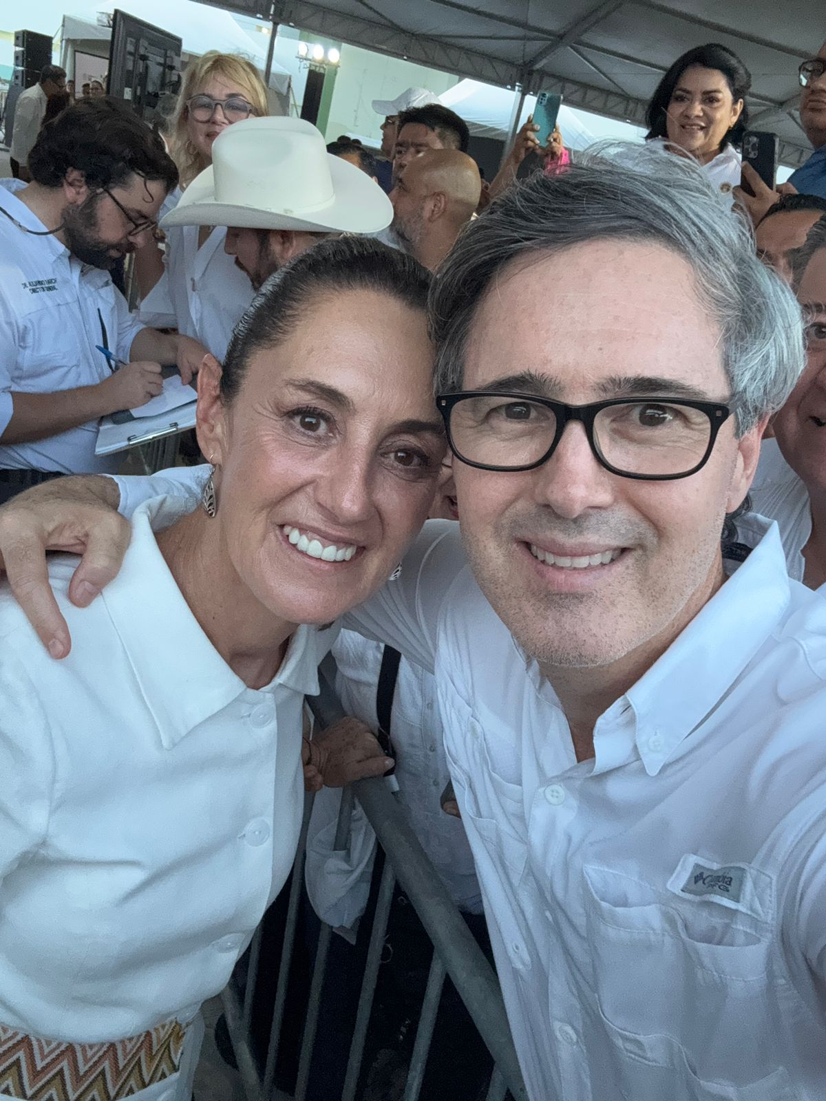 Claudia Sheinbaum Y SENADOR JOSÉ RAMON GÓMEZ LEAL